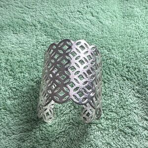 Bloomingdale's Silver Lattice Hair Cuff